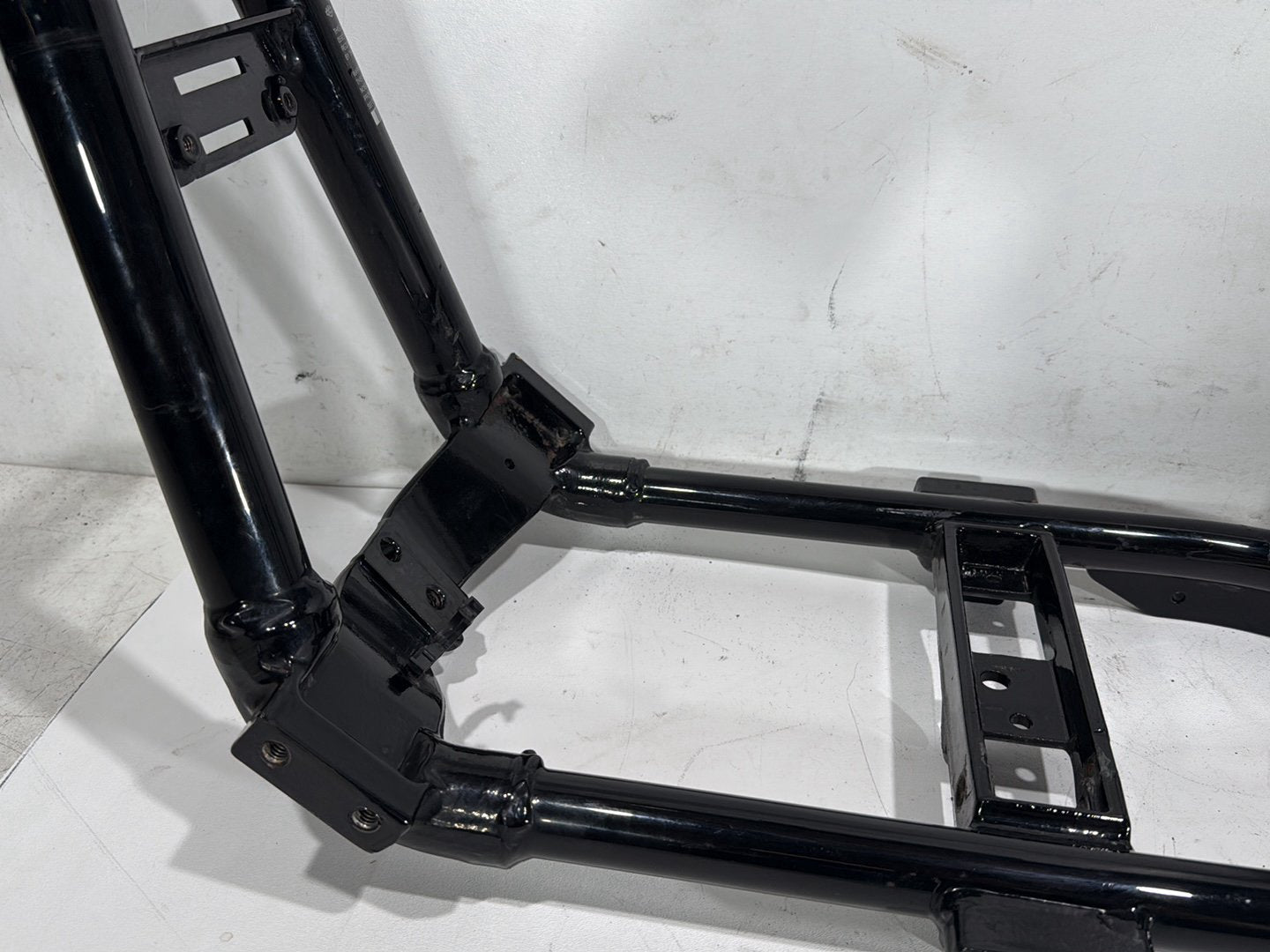 2008 Harley Dyna Fat Bob FXDF OEM Body Main Frame Chassis 29 degree rake CLN CLR