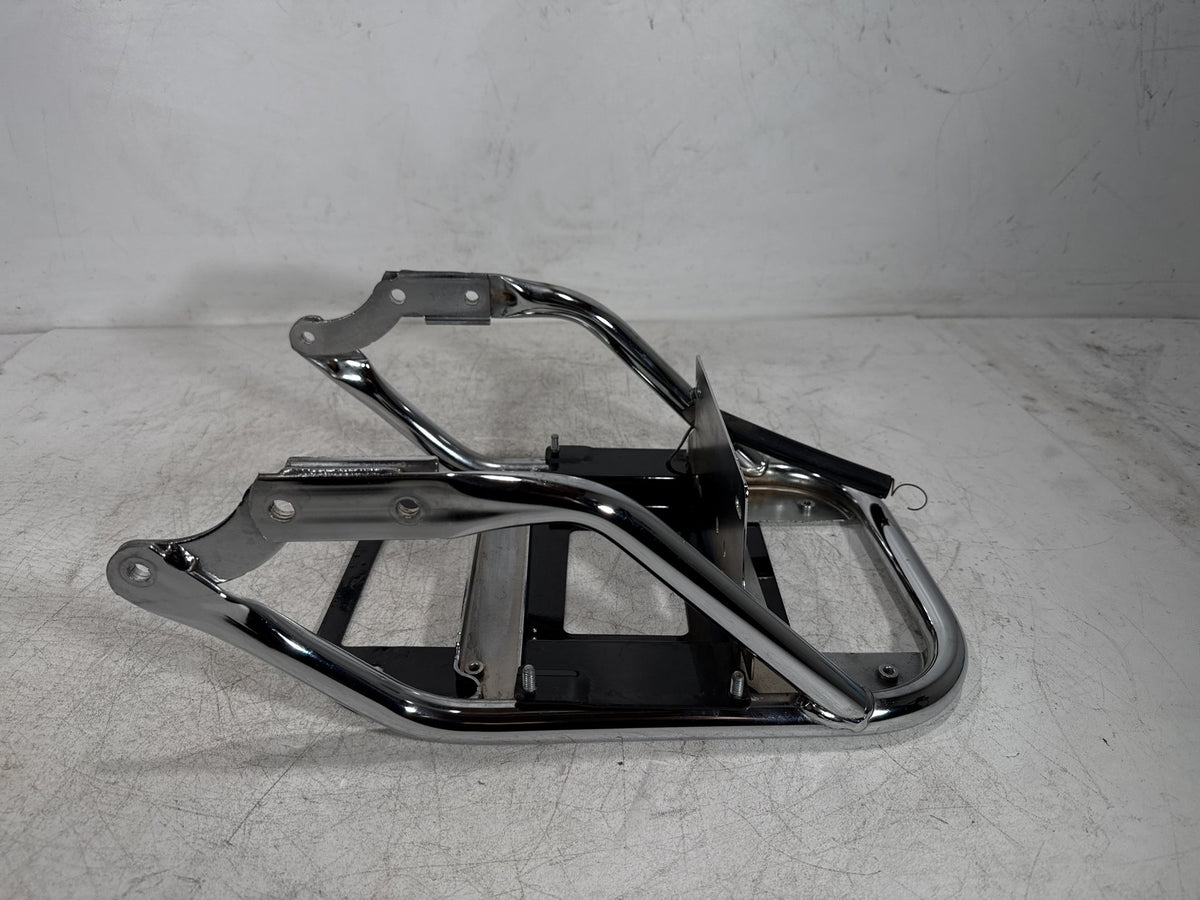 2009 Harley Electra Glide Touring CVO Rear Back Luggage Rack Storage Baggage Bar