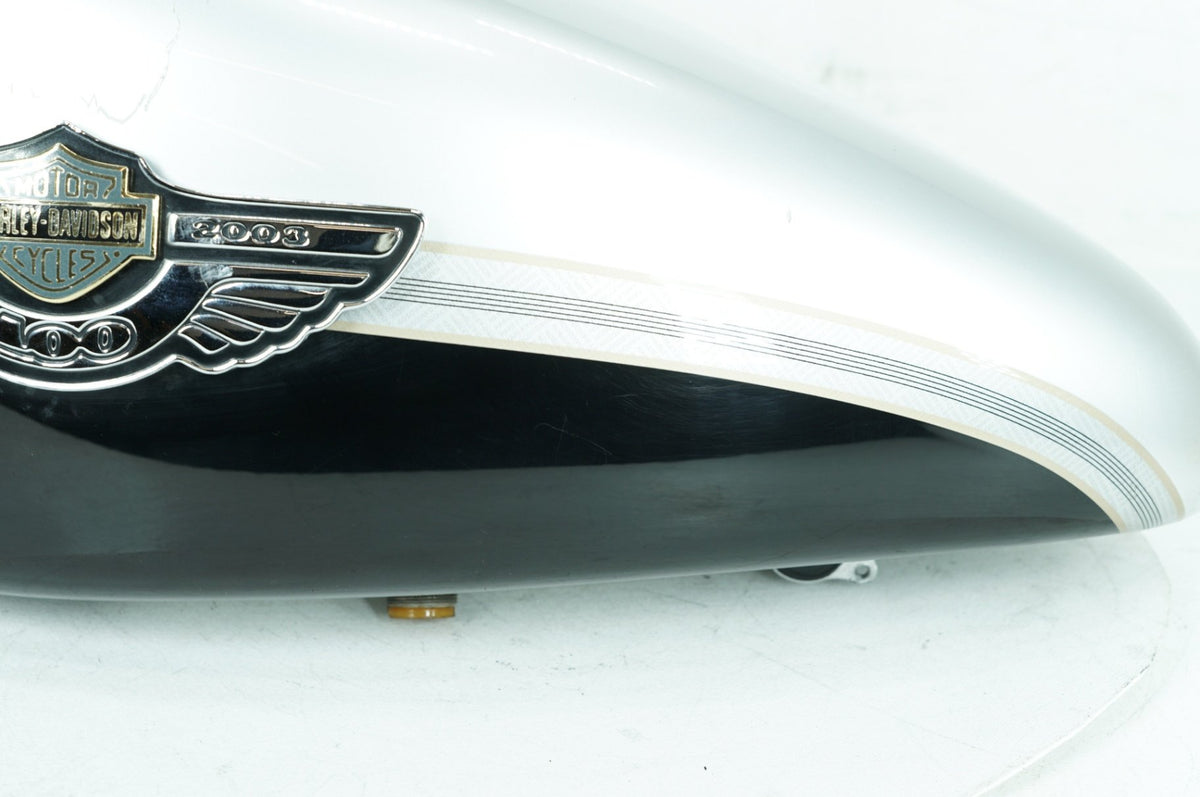 2003 Harley Sportster XL883 Custom Anniversary Fuel Gas Tank Gasoline Reservoir