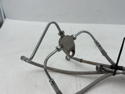 2005 Harley Touring FLHRCI Road King Classic OEM Front Brake Hose Line Pipe