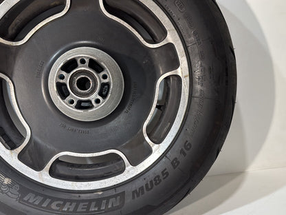 2007 - 2012 Harley-Davidson Touring Street Glide Front & Rear Wheel Rim Tire Airstrike