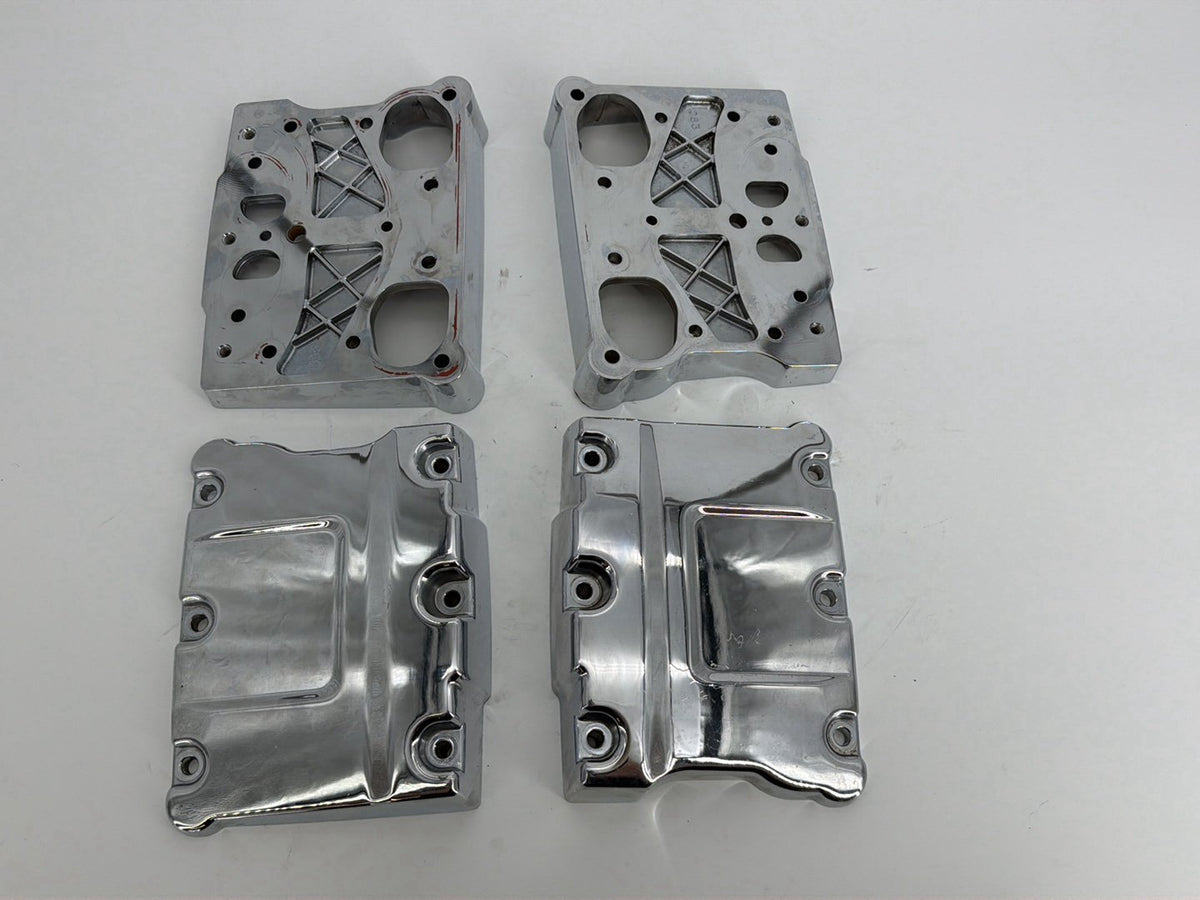 2008 Harley Softail Heritage Classic Twin Cam Lower Upper Rocker Cover 17543-09
