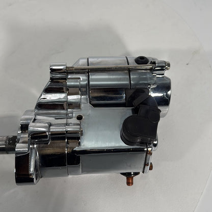 04 Harley Touring FLHTCUI Electra Glide Classic OEM Engine Starter Motor CHROME