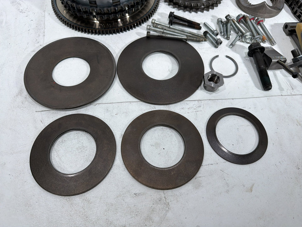 2012 Harley Dyna Fat Bob FXDF 103 OEM Clutch Basket Chain Tensioner Kit