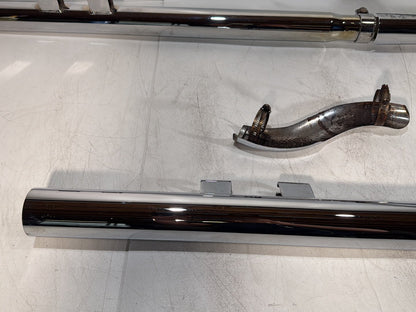 1984 - 1998 Harley-Davidson Touring Electra Glide Classic Exhaust Header Pipes Muffler