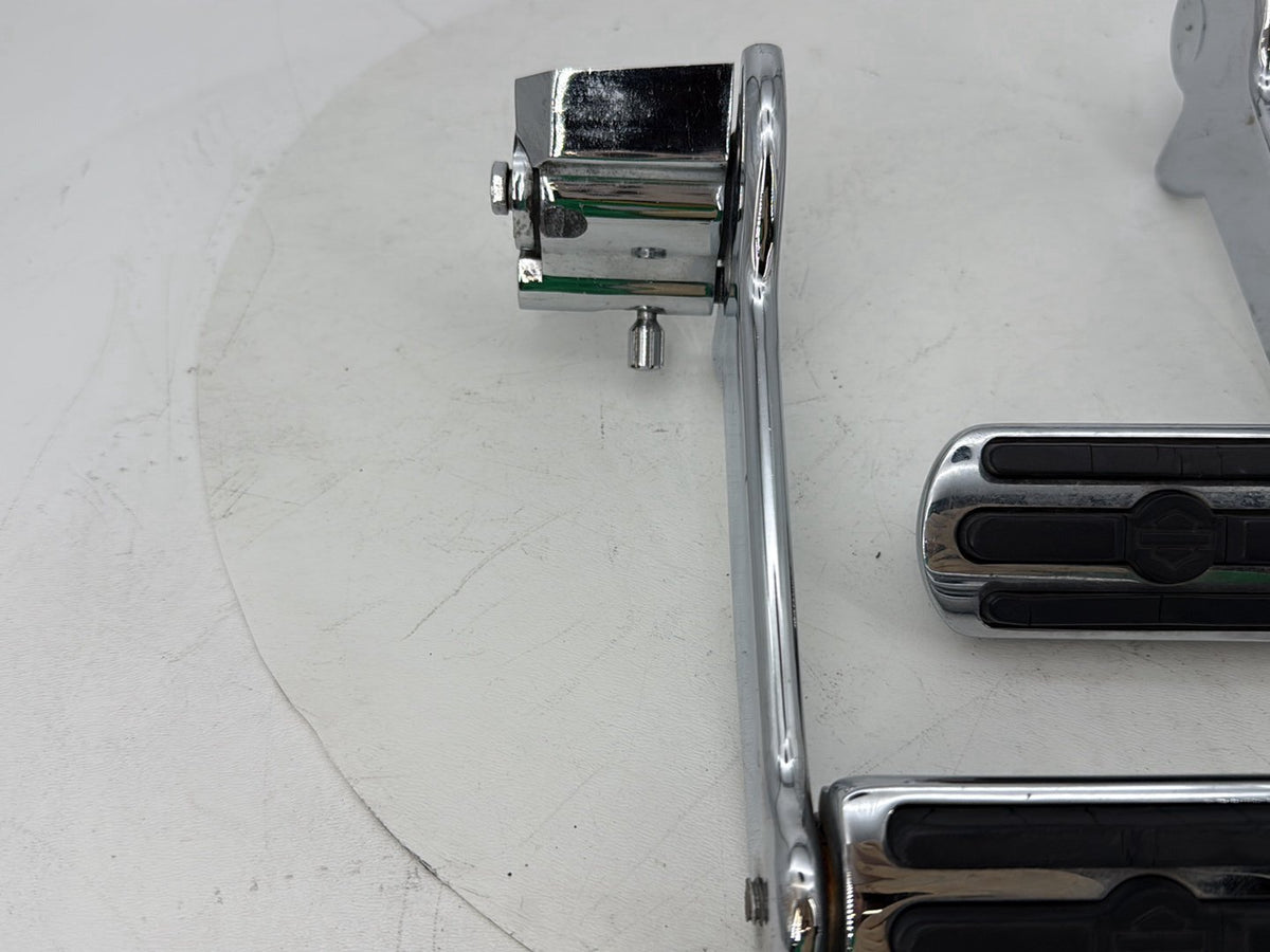 02 Harley Touring CVO Screamin Road King Passenger Left Right Foot Pegs Kuryakyn