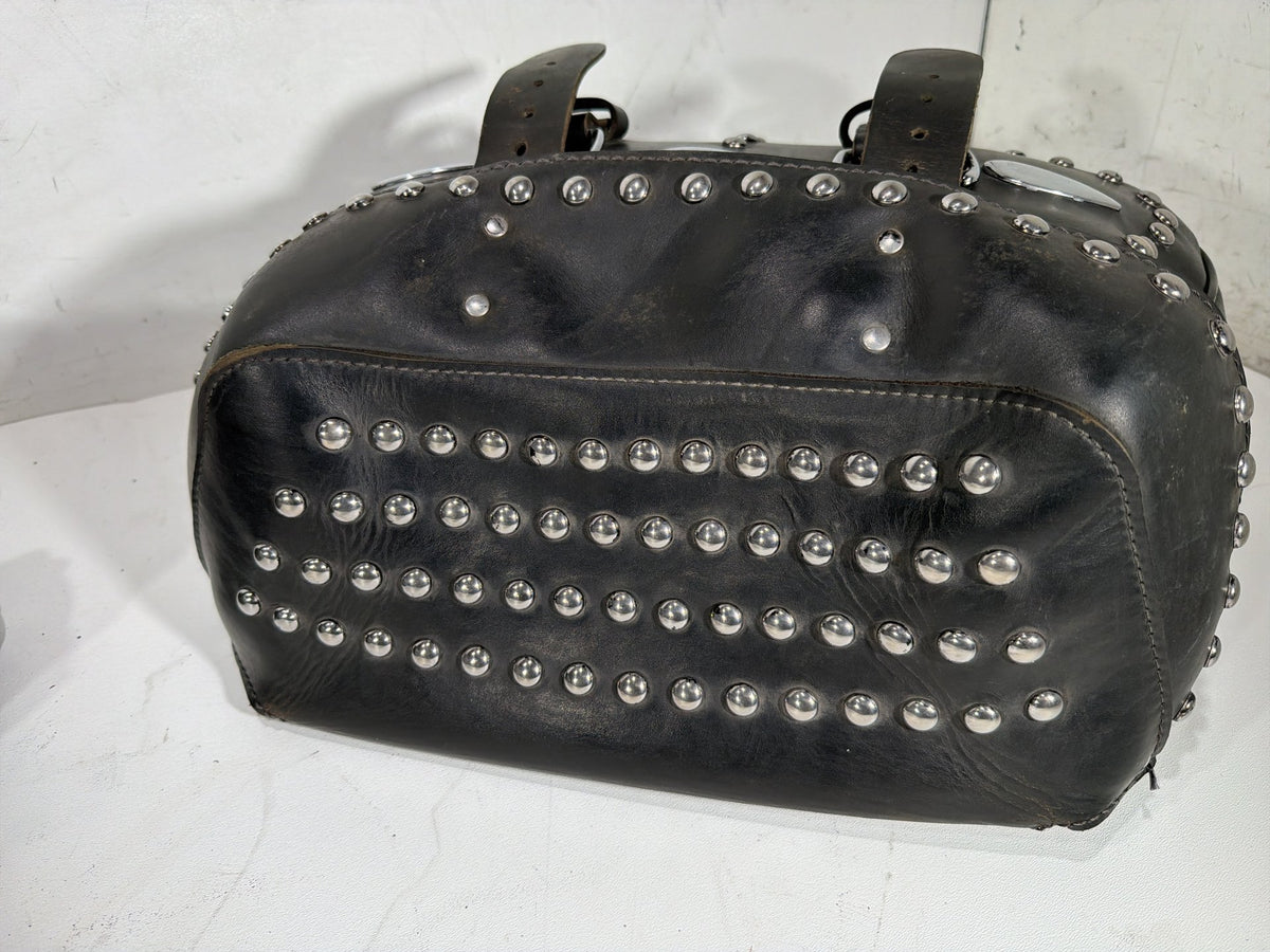 1997 Harley Heritage Softail Classic Rear Left Right Saddlebags Luggage Leather
