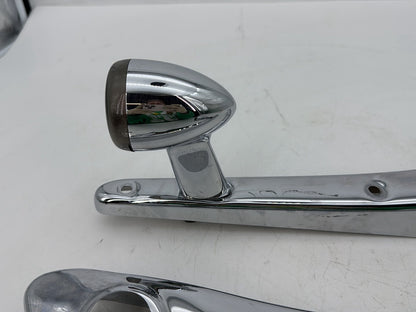 2009 Harley Sportster XL1200C 1200 Custom OEM Rear Left Right Fender Struts Bracket & Turn Signal