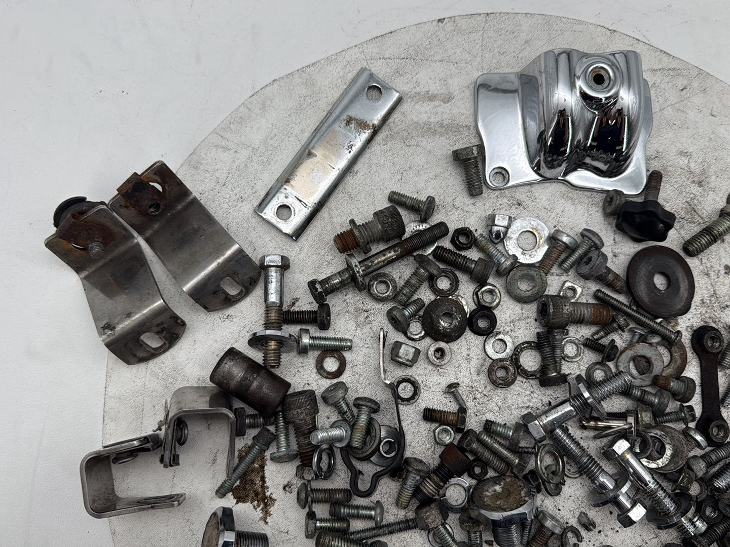 2005 Harley Electra Glide Touring CVO Eagle OEM Hardware Bolts Nuts & Brackets