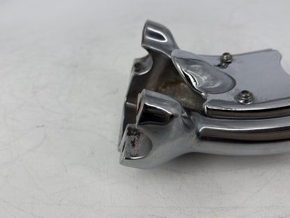 2005 Harley Sportster XL883C 883 Custom OEM Front Handlebar Riser Top Clamp Chrome