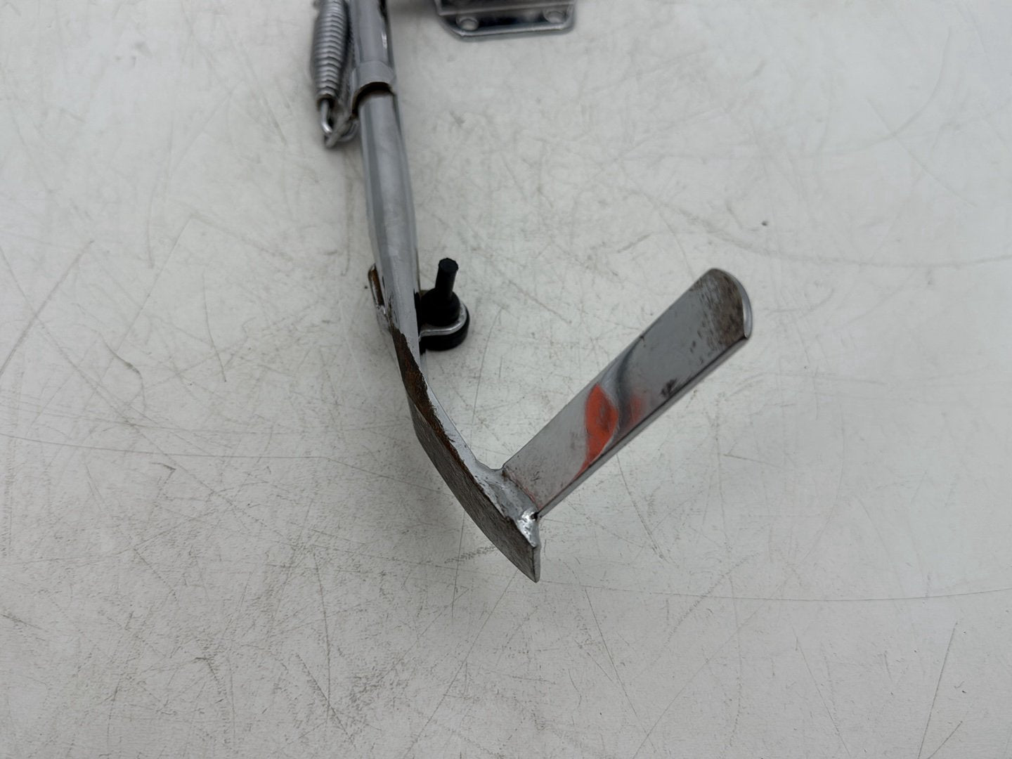 2007 Harley Touring FLHTCU Electra Glide Ultra OEM Left Side Jiffy Kick Stand & Spring