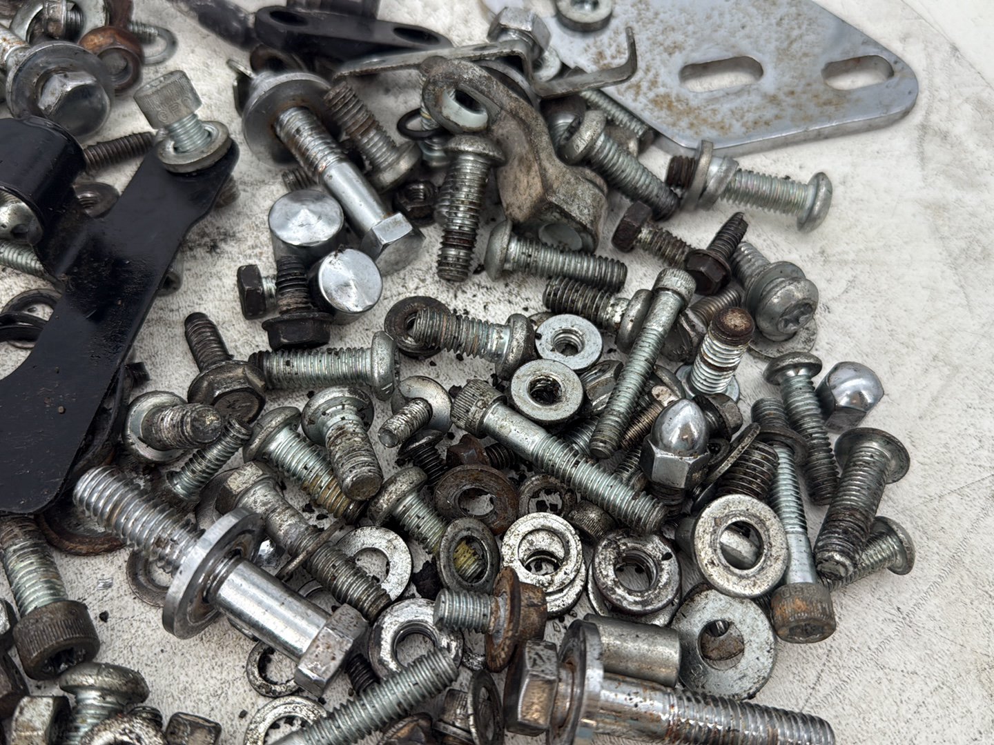 2000 Harley Softail FLSTC Heritage Classic OEM Hardware Bolts Nuts & Brackets