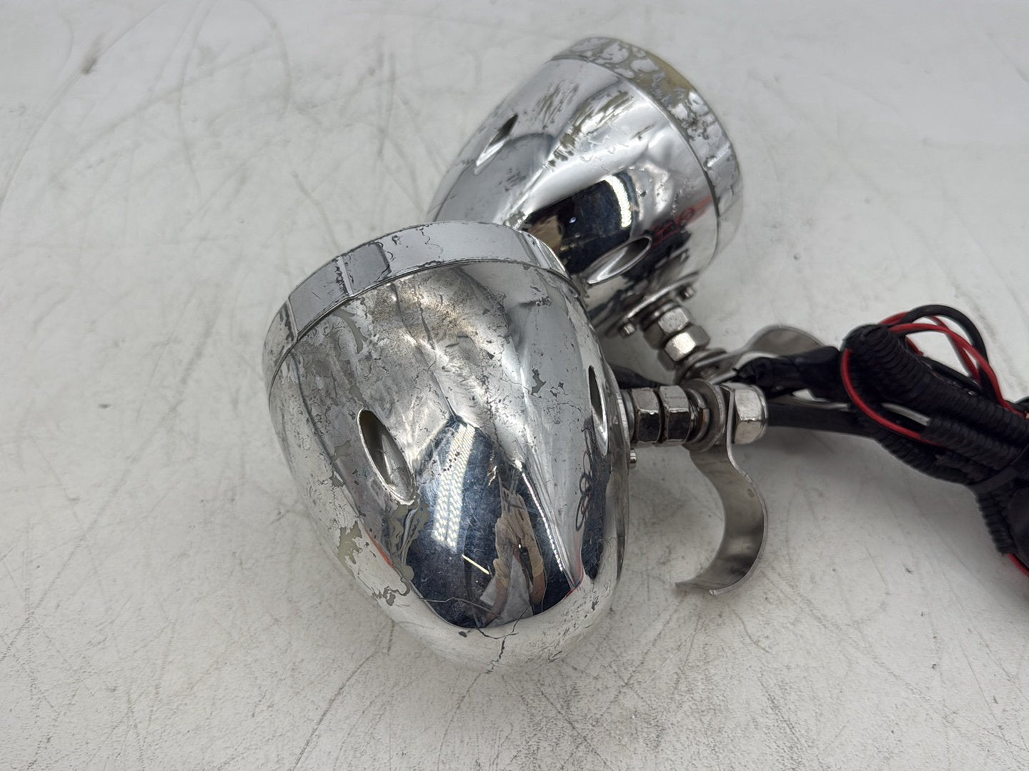 2006 Harley Softail FLSTCI Heritage Classic OEM Left Right Sound Audio Speakers