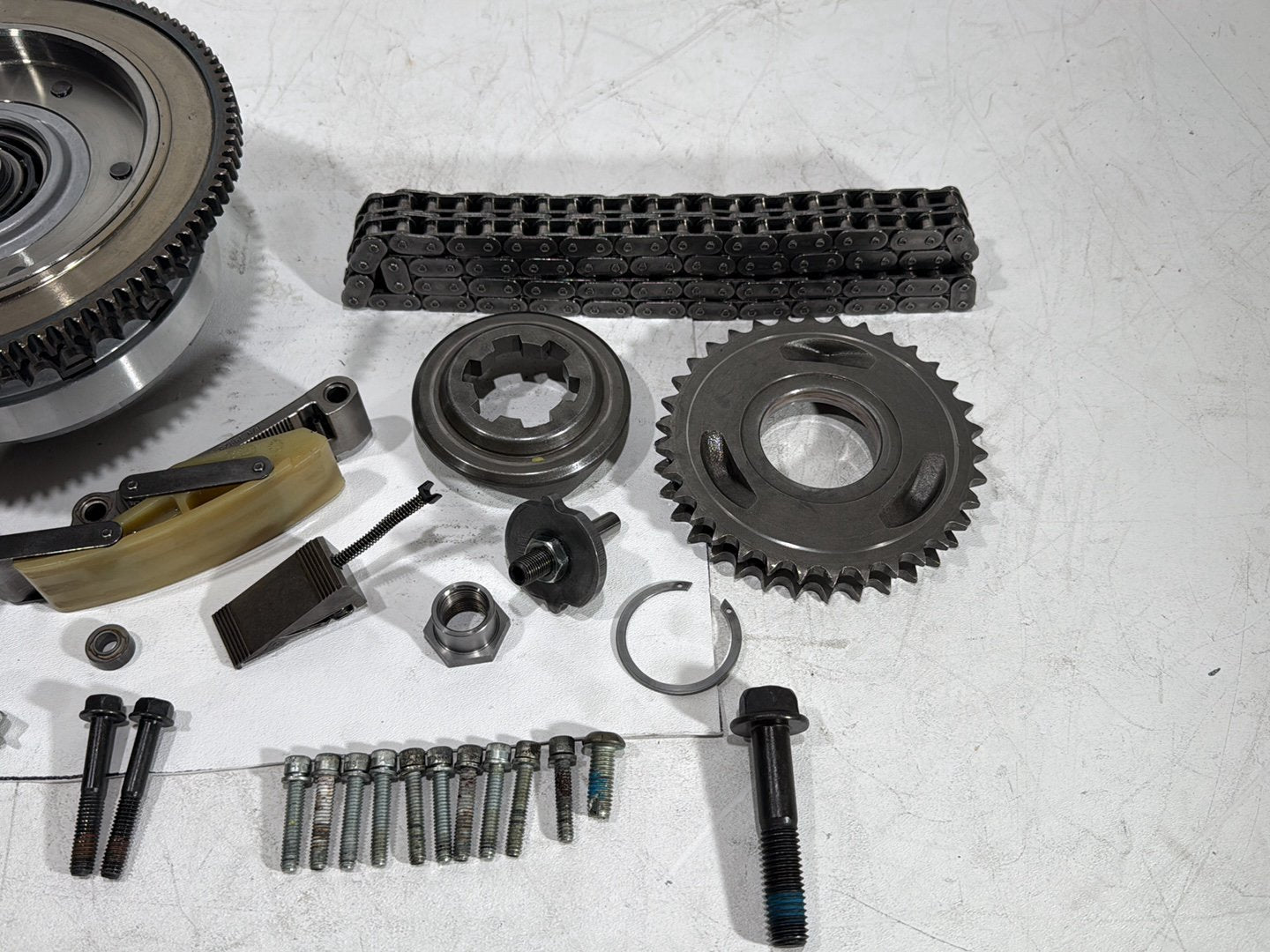 2008 Harley Dyna Fat Bob FXDF OEM Clutch Basket Chain Tensioner Kit