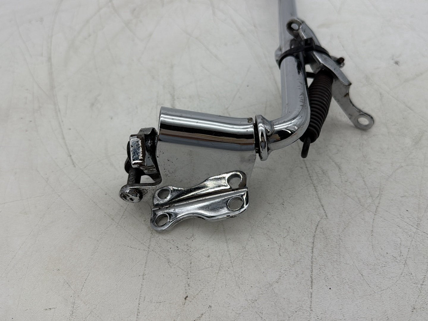 97 Harley Softail FLSTC Heritage Classic OEM Left Side Jiffy Kick Stand &amp; Spring