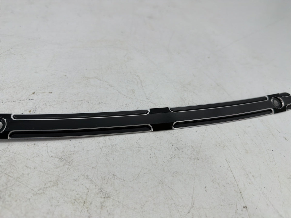 2010 Harley Street Glide Touring FLHX OEM Front Windshield Mount Trim Strip
