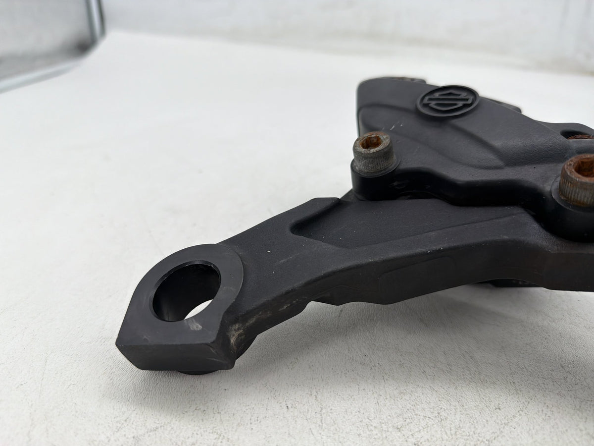 2011 Harley Road King Touring FLHR OEM Rear Back Brake Caliper w/ Bracket