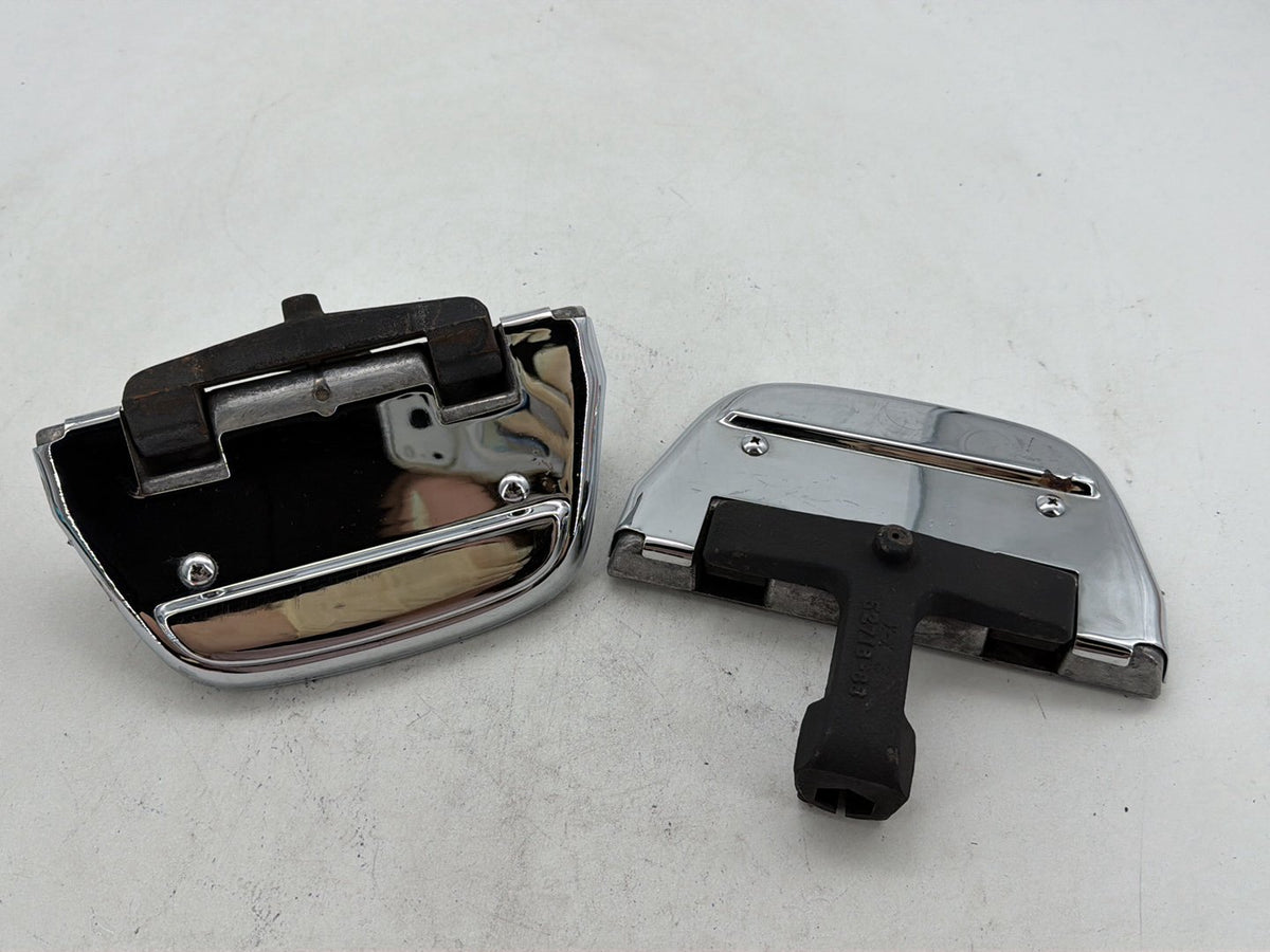 1990 Harley Electra Glide Touring OEM Left Right Passenger Floorboard Foot Rest