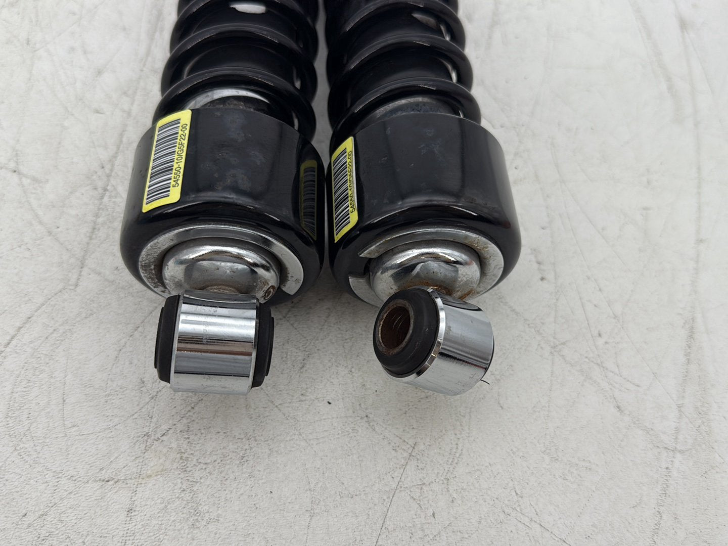 2013 Harley Forty-Eight Sportster 1200X OEM Rear Left Right Shock Absorbers
