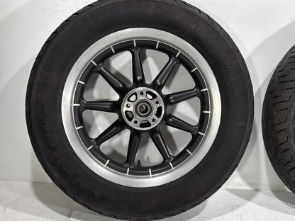 2008 Harley Road King Touring FLHR OEM Front & Rear Wheel Rim Tire