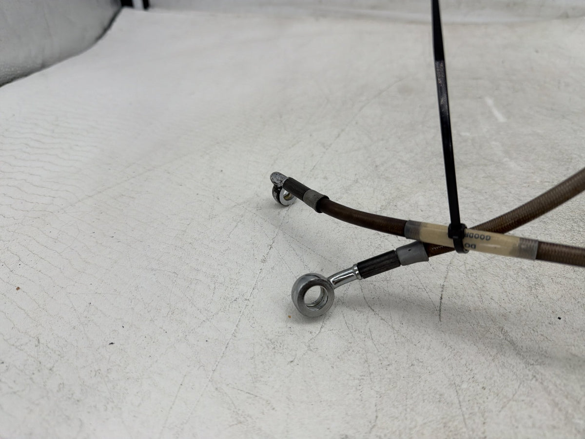 2002 Harley Dyna Wide Glide FXDWG OEM Front Brake Hose Line Pipe