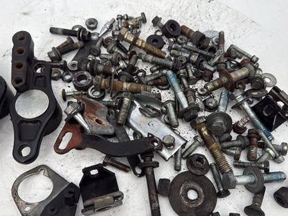 2007 - 2012 Harley-Davidson Touring Street Glide Hardware Bolts Nuts & Brackets w/ Left right Rear Fork Swingarm brackets