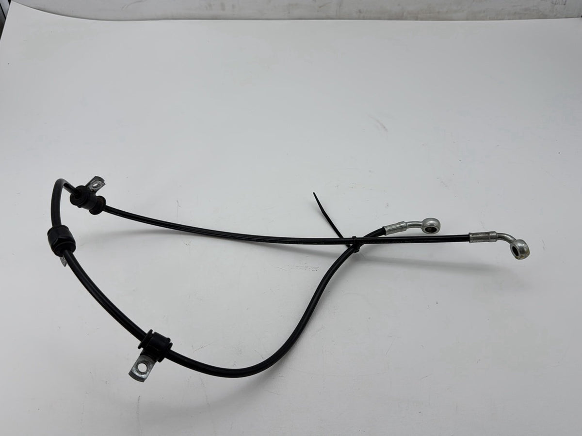 2008 Harley Softail Deluxe FLSTN OEM Front Brake Hose Line Pipe