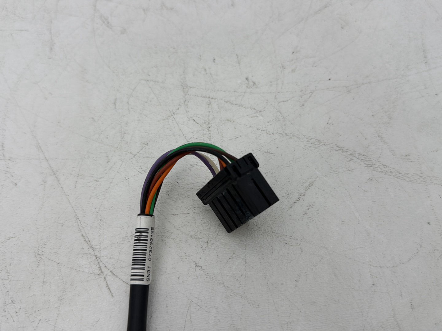 2008 Harley Touring FLHTCU Electra Glide Ultra OEM Dash Indicator Lamp Wire Plug In