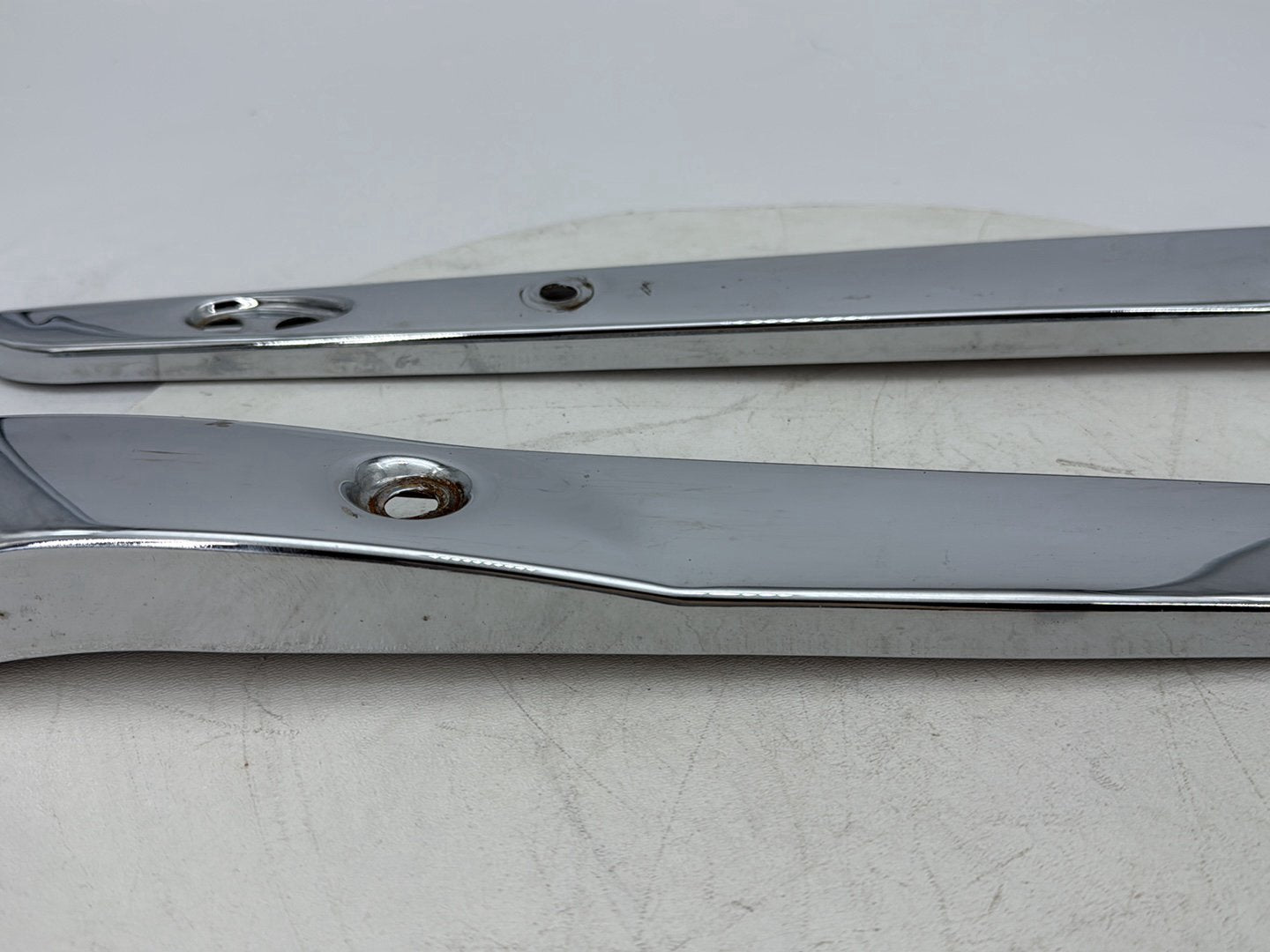 2012 Harley Dyna Fat Bob FXDF 103 OEM Rear Left Right Fender Struts Bracket