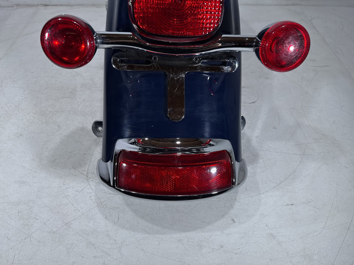 11 Harley Electra Glide Touring Police OEM Rear Wheel Fender & Turn Signals Bar