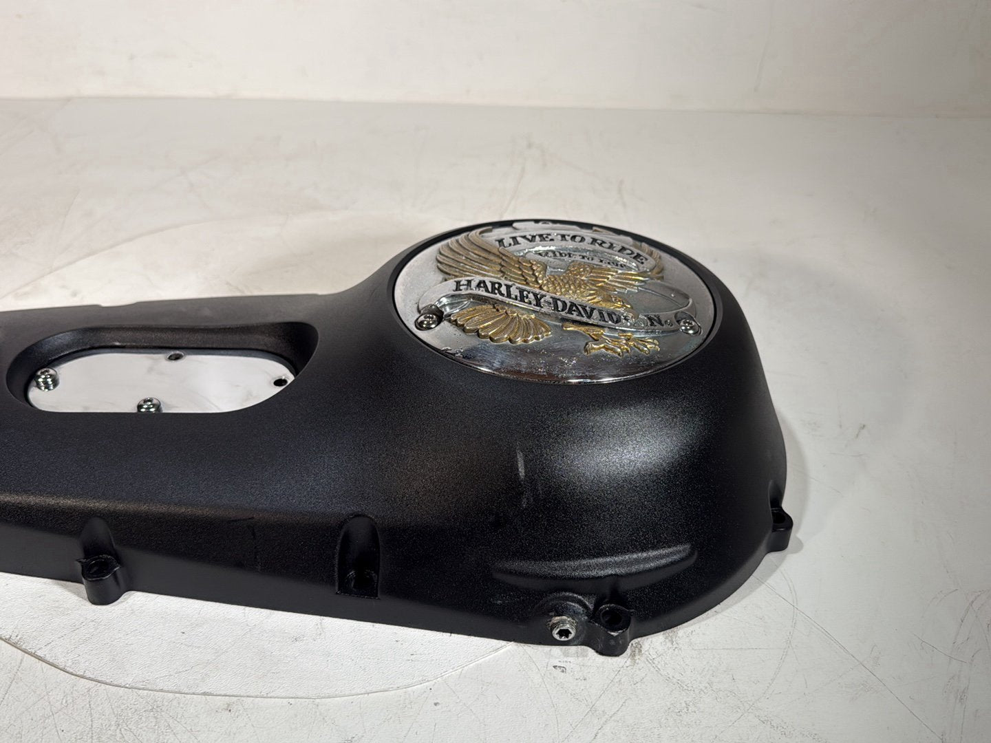 1986 - 1998 Harley-Davidson Softail Heritage Classic Outer Primary Clutch Cover 60543-95 , 25416-70A