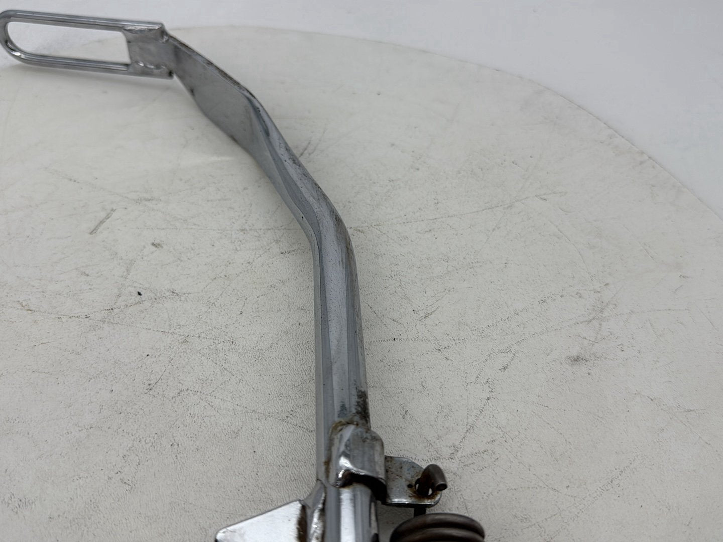 2012 Harley Dyna Fat Bob FXDF 103 OEM Left Side Jiffy Kick Stand & Spring
