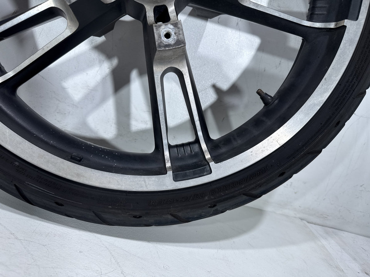 2013 Harley Street Glide Touring FLHX OEM Front Wheel Rim Tire 130/60B19
