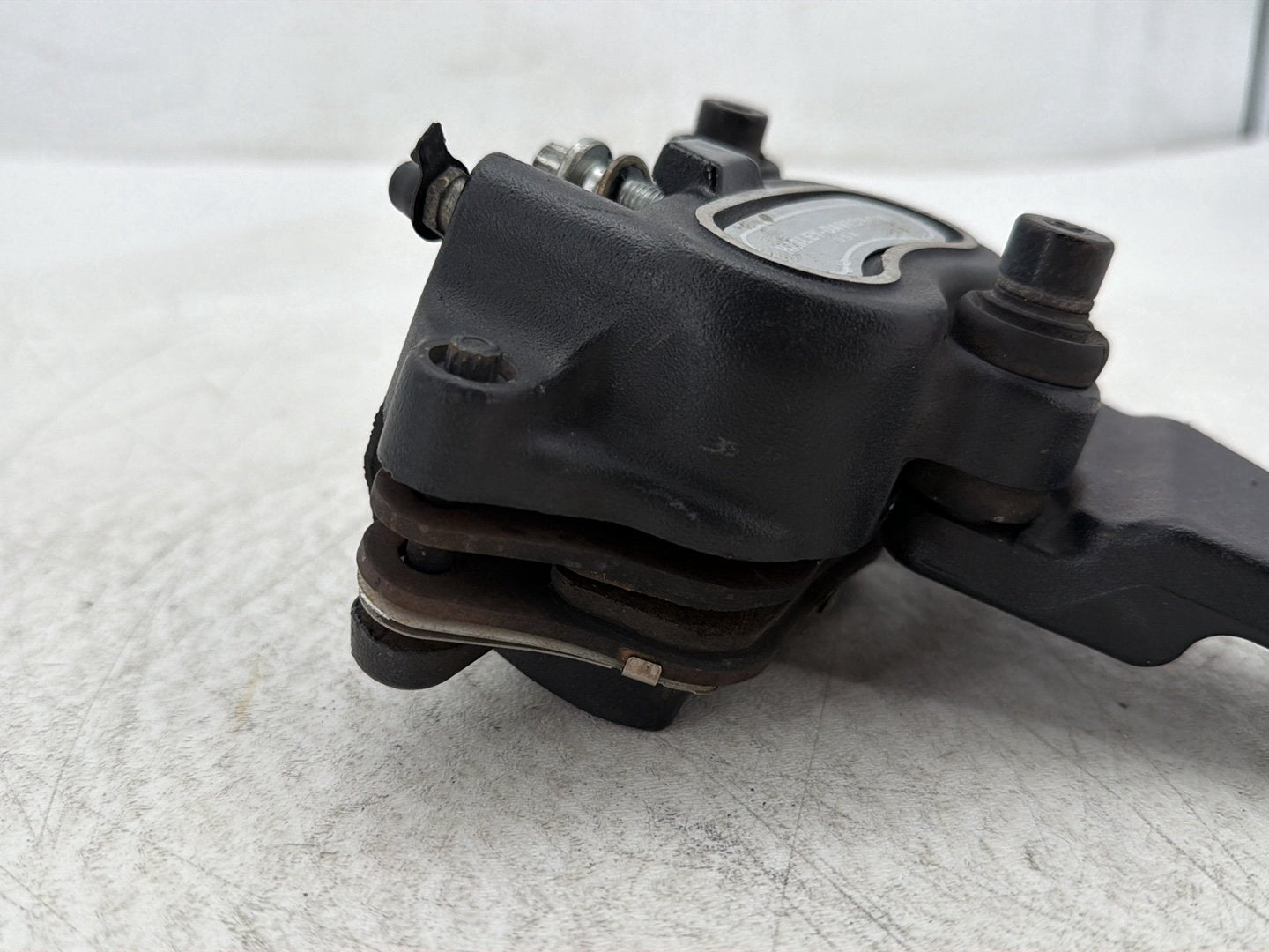 2011 Harley Heritage Softail Classic FLSTC OEM Rear Back Brake Caliper w/ Bracket