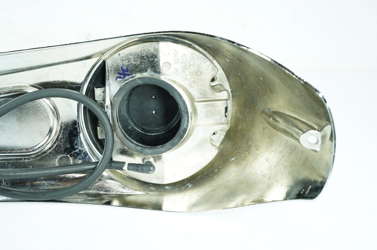 Fuel Gas Tank Dash Console NOKey, Arlen Ness Deep Cut, CNC, 2013, Harley-Davidson, Touring, Street Glide, FLHX