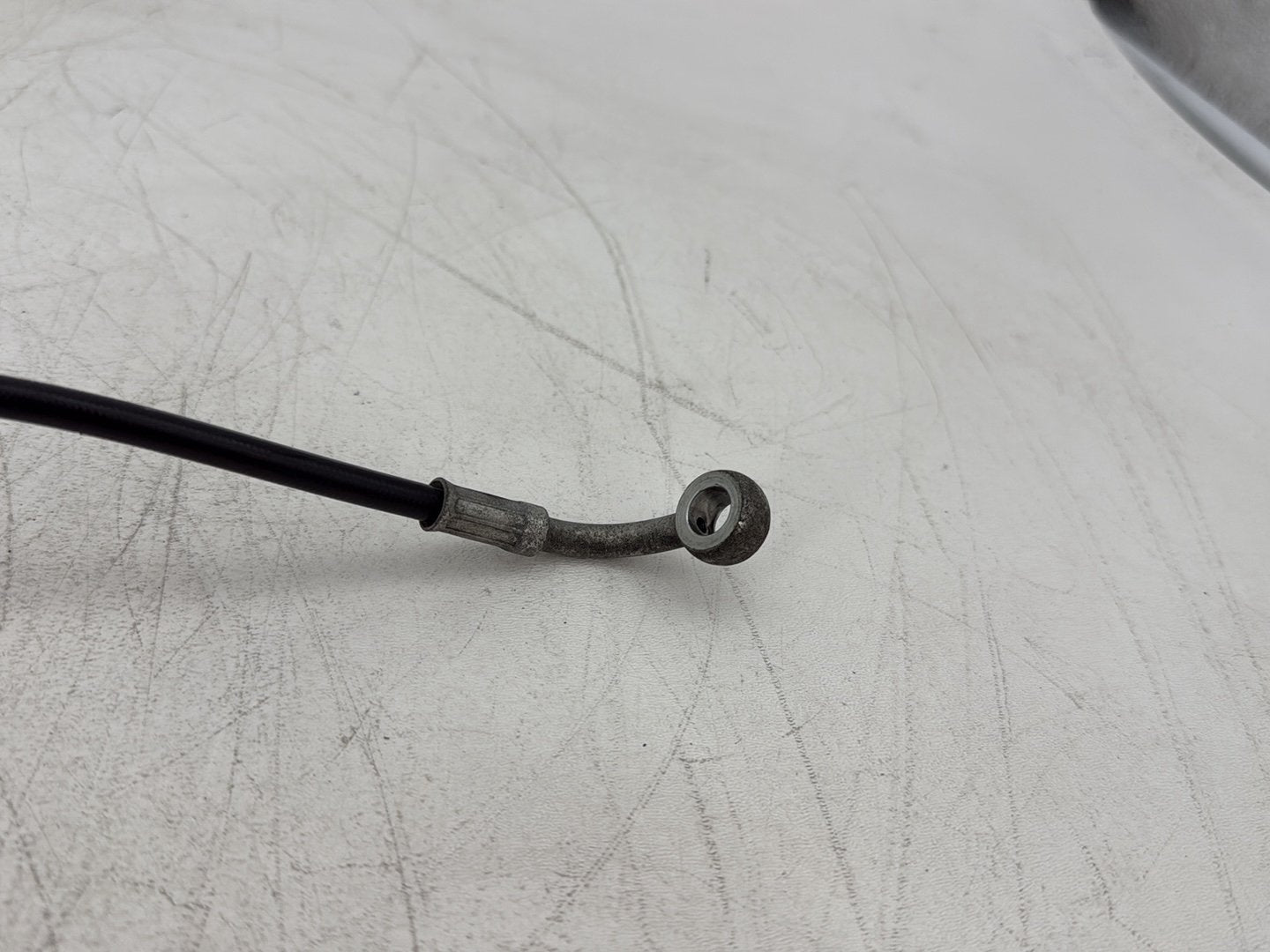 2010 Harley Dyna Fat Bob FXDF OEM Front Brake Hose Line Pipe