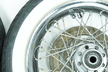 1999 - 2006 Harley-Davidson Softail Deluxe Front Rear Wheel Rim Tire Spoked 40700-05