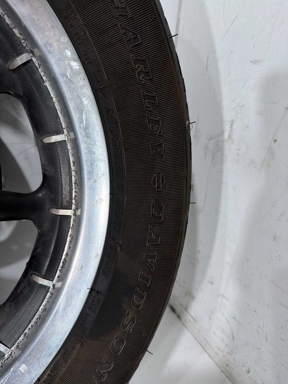 2006 Harley Electra Glide Touring Classic OEM Front & Rear Wheel Rim Tire 16"