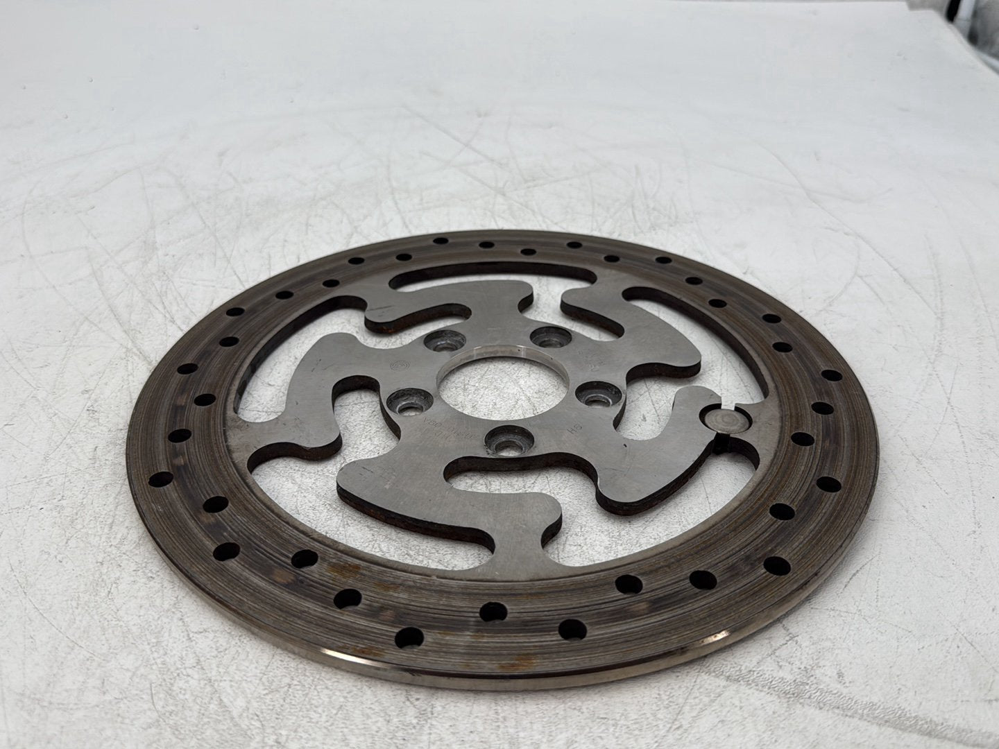2010 Harley Street Glide Touring FLHX OEM Rear Brake 1 Rotor Disc
