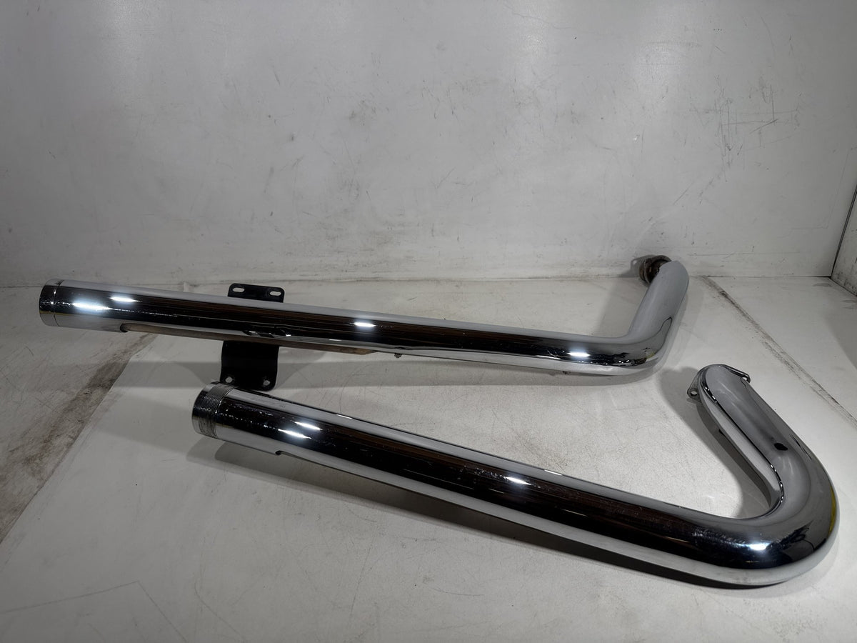 1994 Harley Softail Custom FXSTC OEM Exhaust Header Pipes Muffler