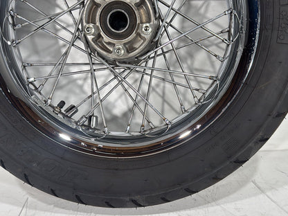 2005 Harley Electra Glide Touring Ultra FLHTCUI OEM Front Wheel Rim Tire Spoked