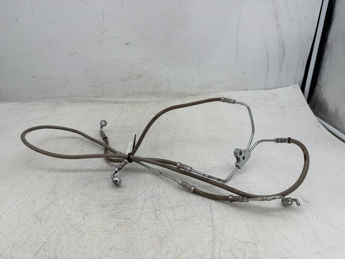 2009 Harley Electra Touring CVO Screamin Eagle OEM Front Brake Hose Line Pipe