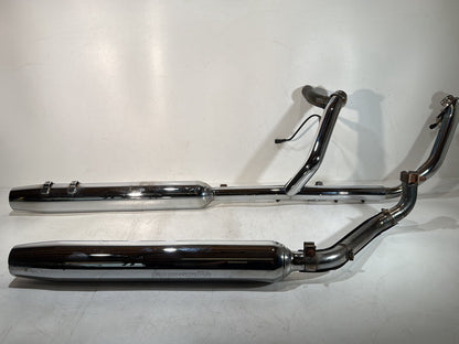 2007 - 2012 Harley-Davidson Touring Electra Glide Ultra Exhaust Header Pipes Muffler 65621-07