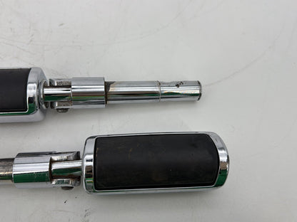 2009 Harley Sportster XL1200C 1200 Custom OEM Left & Right Driver Step Foot Rest Pegs