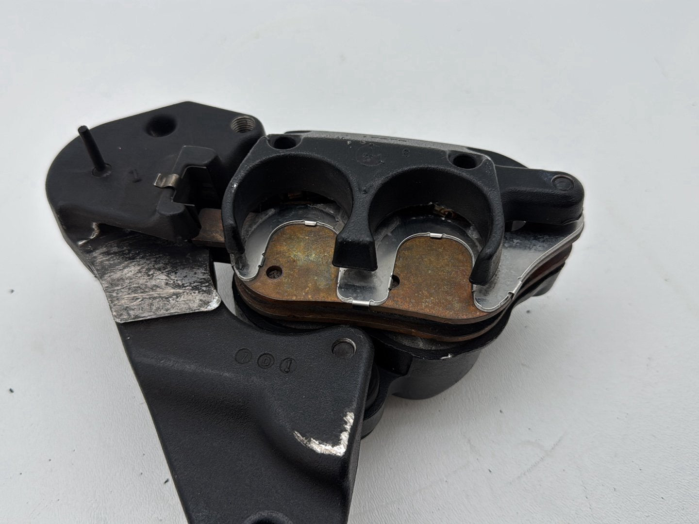 2008 Harley Softail Deluxe FLSTN OEM Rear Back Brake Caliper w/ Bracket
