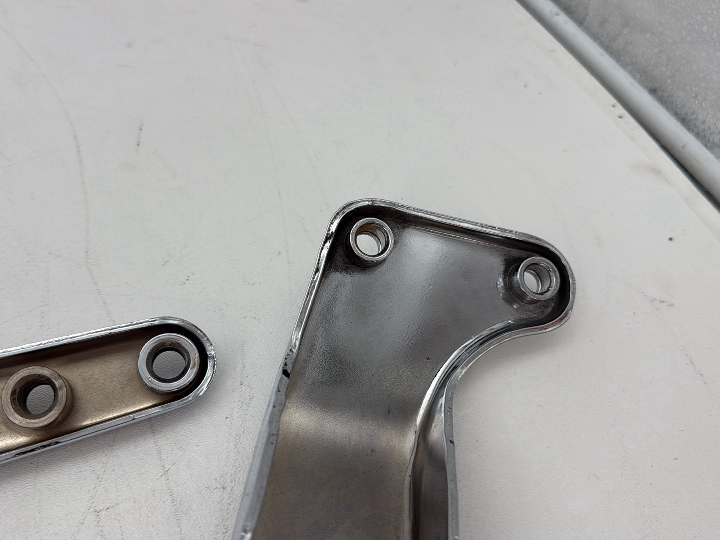 1997 Harley Softail Fat Boy FLSTF OEM Rear Left Right Fender Struts Bracket