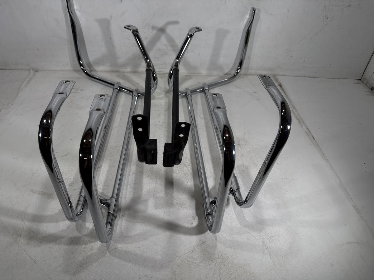 2001 Harley Electra Glide Touring OEM Rear Left Right Saddlebag Guard Rails Bar