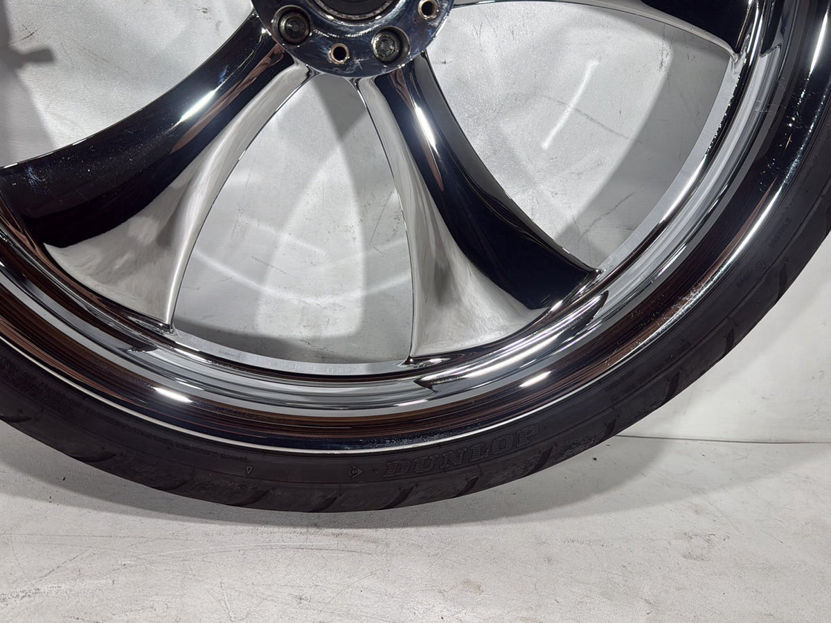2007 Harley Street Glide Touring FLHX OEM Front Wheel Rim Tire