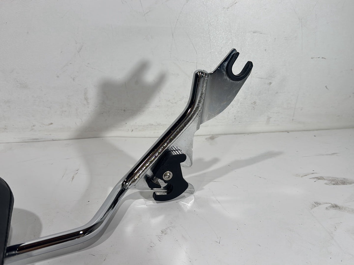2014 Harley Street Glide Touring FLHXS OEM Rear Sissy Bar w/ Backrest Cushion Pad