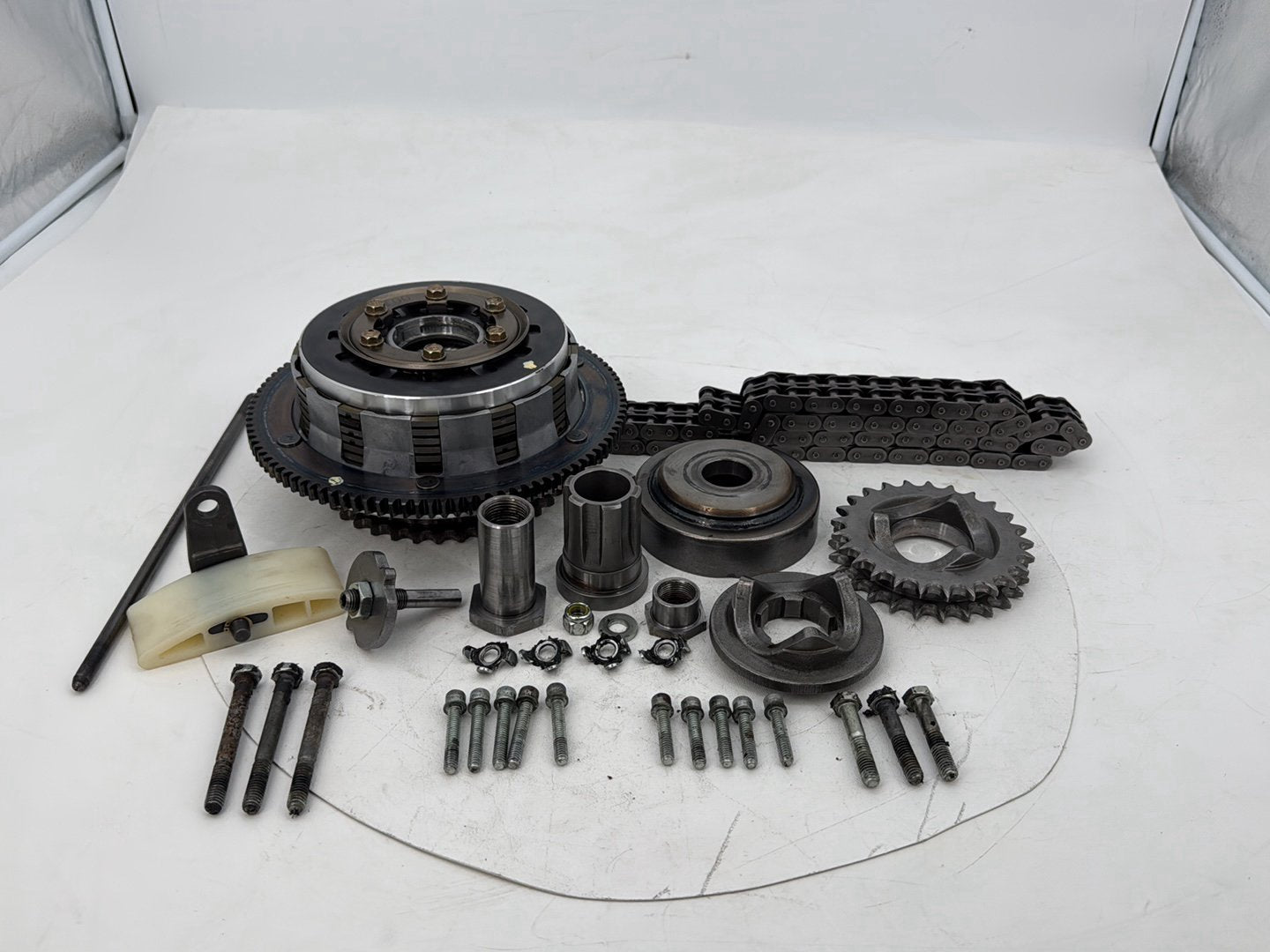 1999 - 2006 Harley-Davidson Touring Road King Classic Clutch Basket Chain Tensioner Kit 37802-98B
